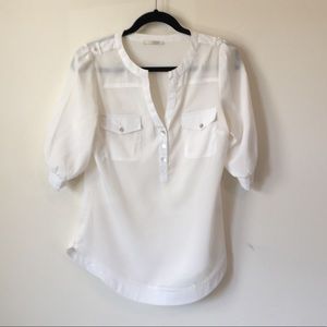 41 Hawthorn white blouse